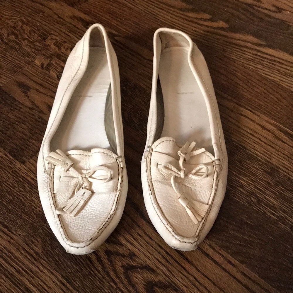 COPY - Prada white driving shoes size 40